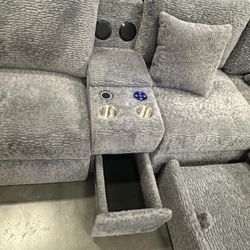 Power Recliner Pull out sectional Onsale $50 Down 