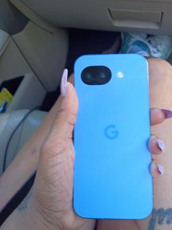 Google Pixel 10a Smartphone in Blue