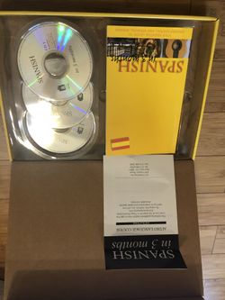 Spanish in 3 months CD set