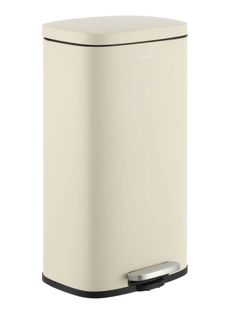 cream trash can