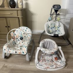Graco Swing and Bouncer 