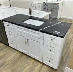 60" Bathroom Vanity | Single Sink