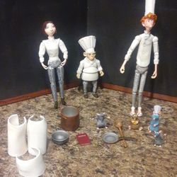 Ratatouille Chef Set Action Figures 