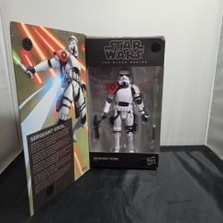 Hasbro Star Wars Black Series Comic Book 6" Sergeant Kreel Action Figure (F2)