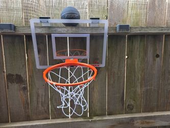 Over the door basketball hoop