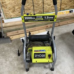 Ryobi 2000 PSI Pressure Washer
