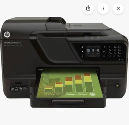 HP Officejet Pro 8600 All-in-One Printer with ink
