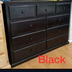 Pinewood Black Dresser Delux $429
