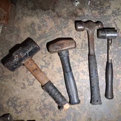 Various sledgehammers
