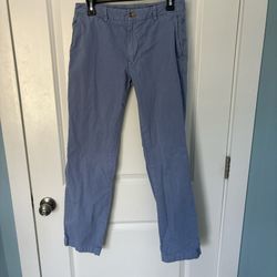 Men 30x32 Blue Vineyard Vines chino pants