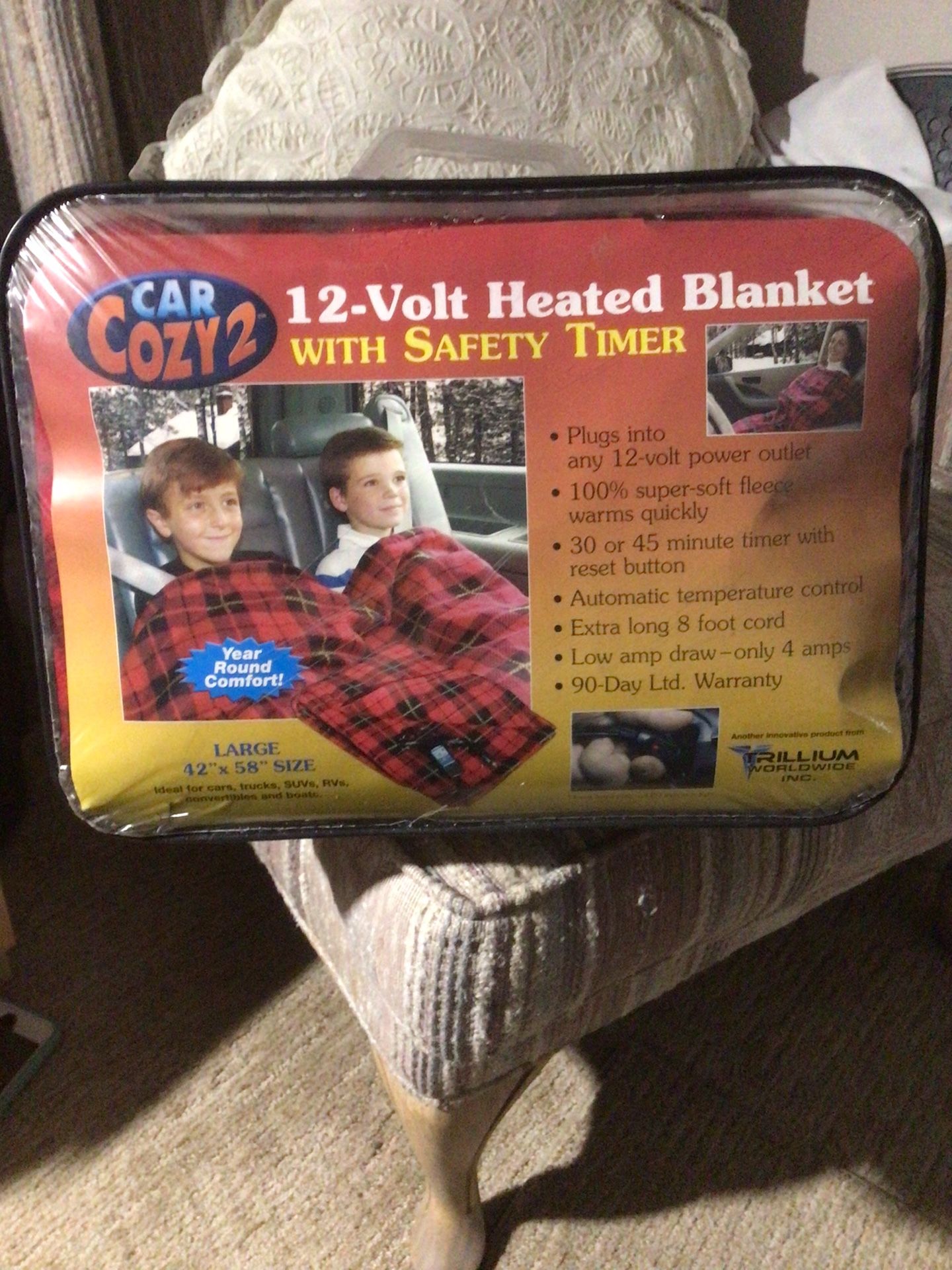 CarCozy2 12v Heated Blanket