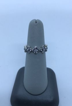 Pandora Blossom Eternity Ring Silver