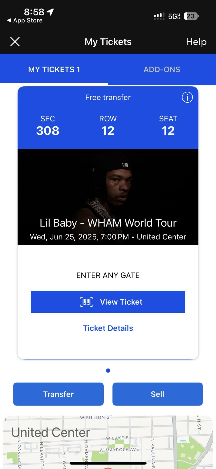 Lil Baby Ticket 