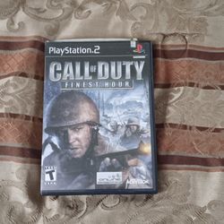 Call Of Duty Finest Hour Ps2
