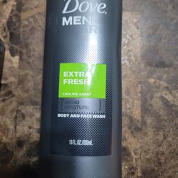 Dove men's body wash