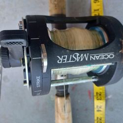 Ocean Master Offshore Angler Reel Muskie Angler Rod