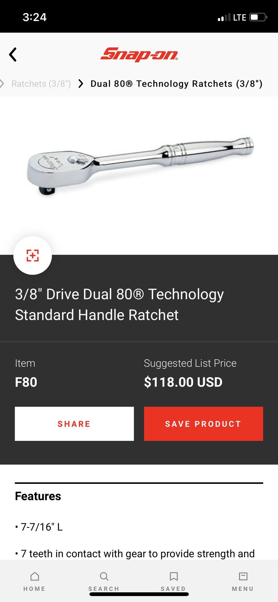 Snap on