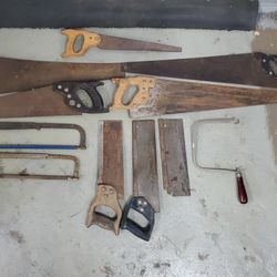 All Saws Together One Price $20