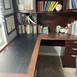 Wooden Desk For Work/Study (corner) 