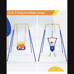 Toddler Swing Bounce Set 2 In One 