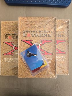 1994 Generation Extreme Trading Card Box Vision XGames Tony Hawk Rookie Sealed