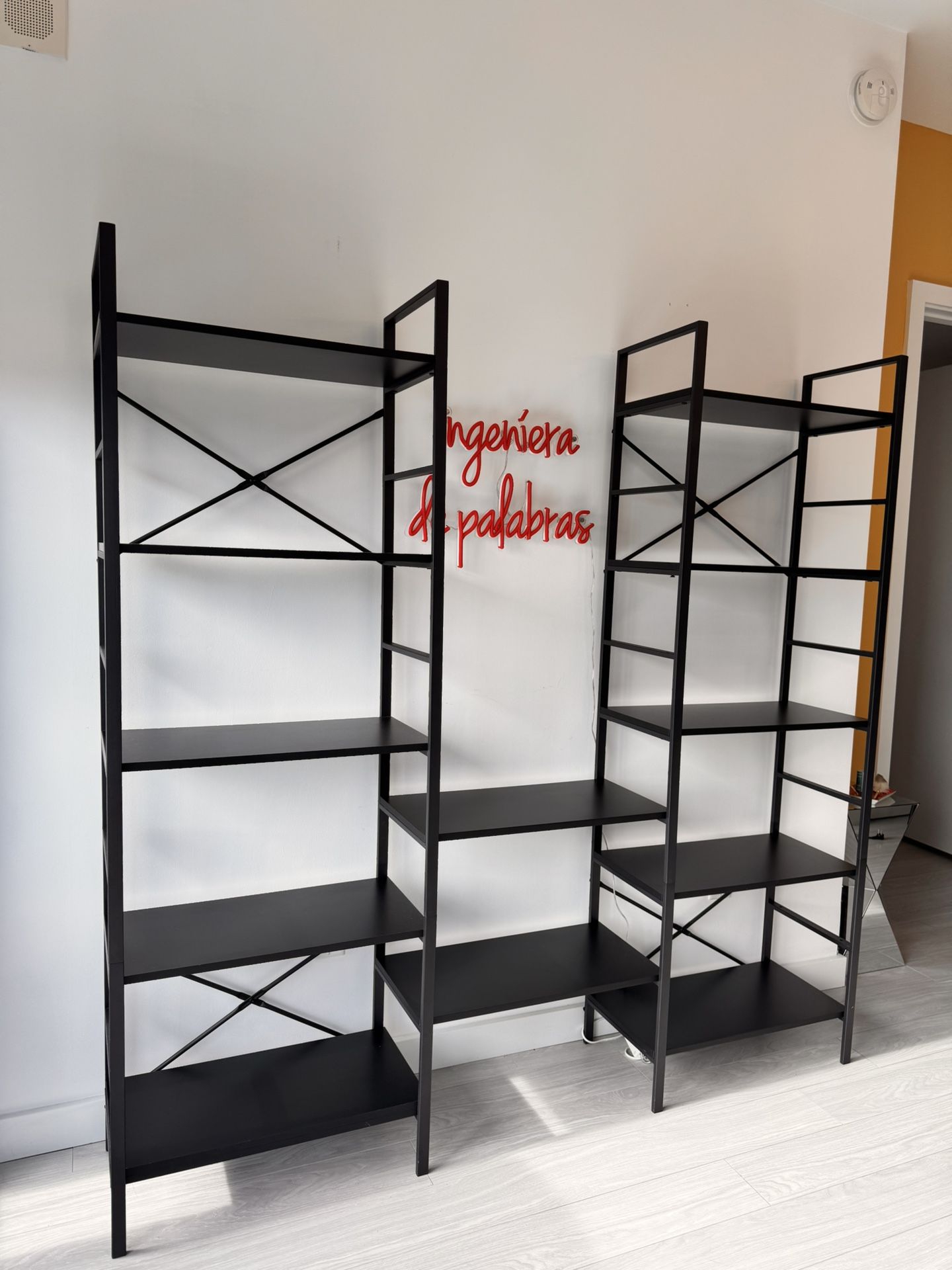Industrial-Style Shelves – Black