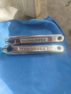 Mongoose original Three-piece crank arms for mongoose