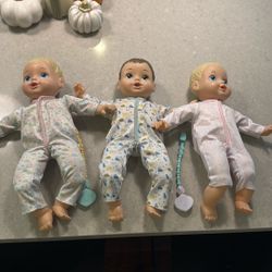 Triplet Baby Dolls Kids Toys