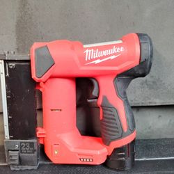 Milwaukee 23 Gauge Nail Gun!!!