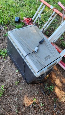 Coleman electric cooler