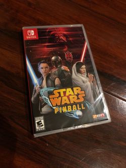 Nintendo Switch - Star Wars Pinball Game Sealed New