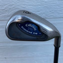 Callaway Steelhead x-16 single 6 iron Graphite Shaft UltraLite Shaft