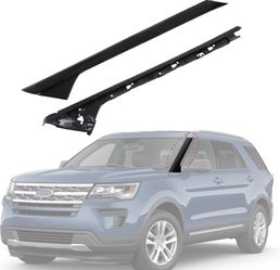 A-Pillar Front Molding Windshield Trim Left Outer & Inner Replacement for 2011-2019 Ford Explorer 926-450 BB5ZAA BB5Z--AB BB5ZBA