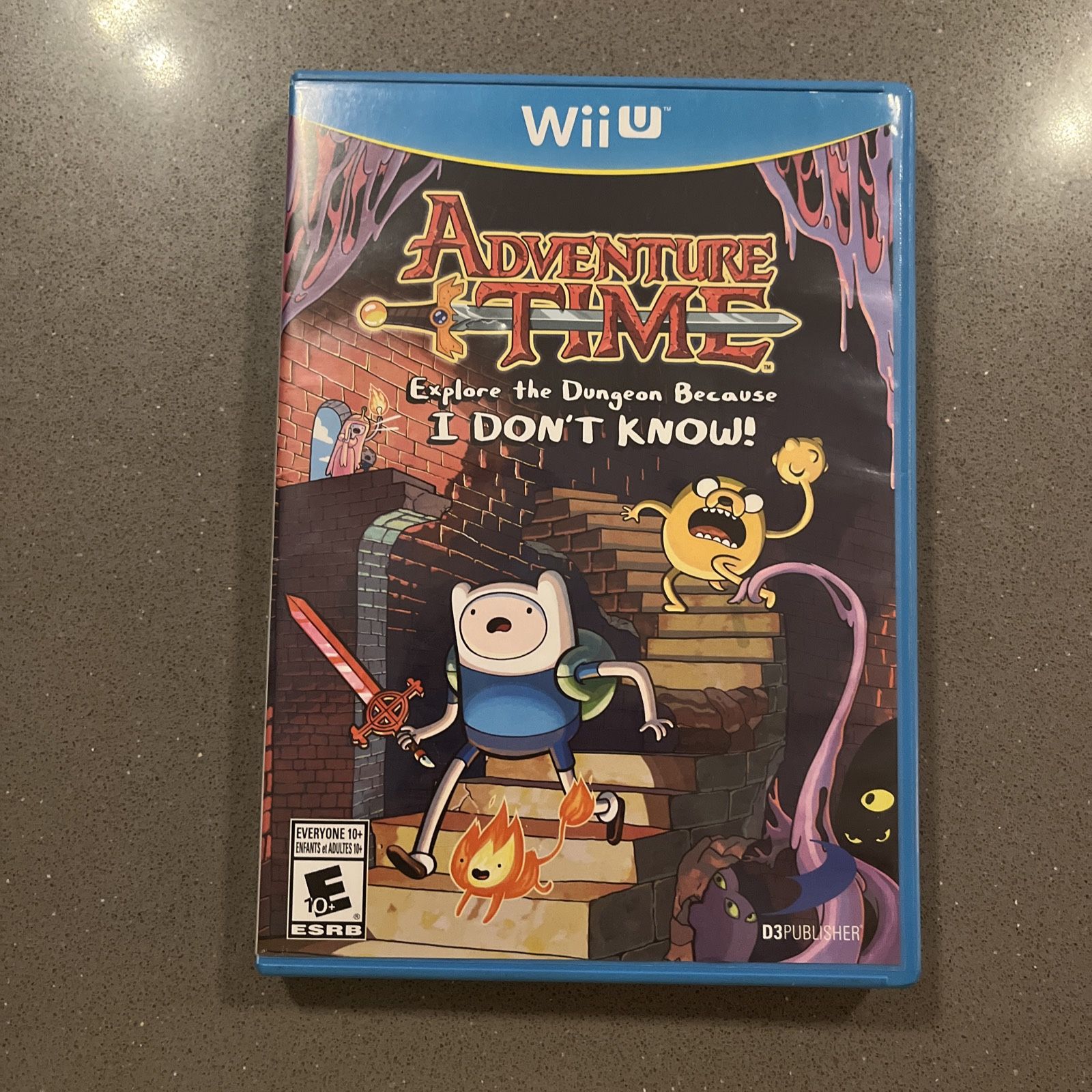 Adventure Time: Explore Dungeon Because I Don't (Nintendo Wii U, 2013) Complete