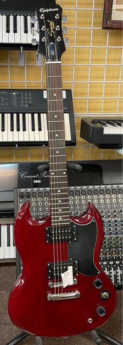 Cherry Red Finish Epiphone SG Special Electric Guitar