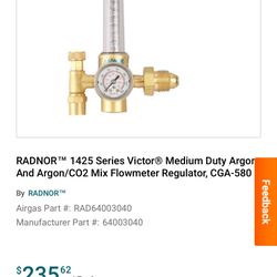 Flow Meter  Argon 