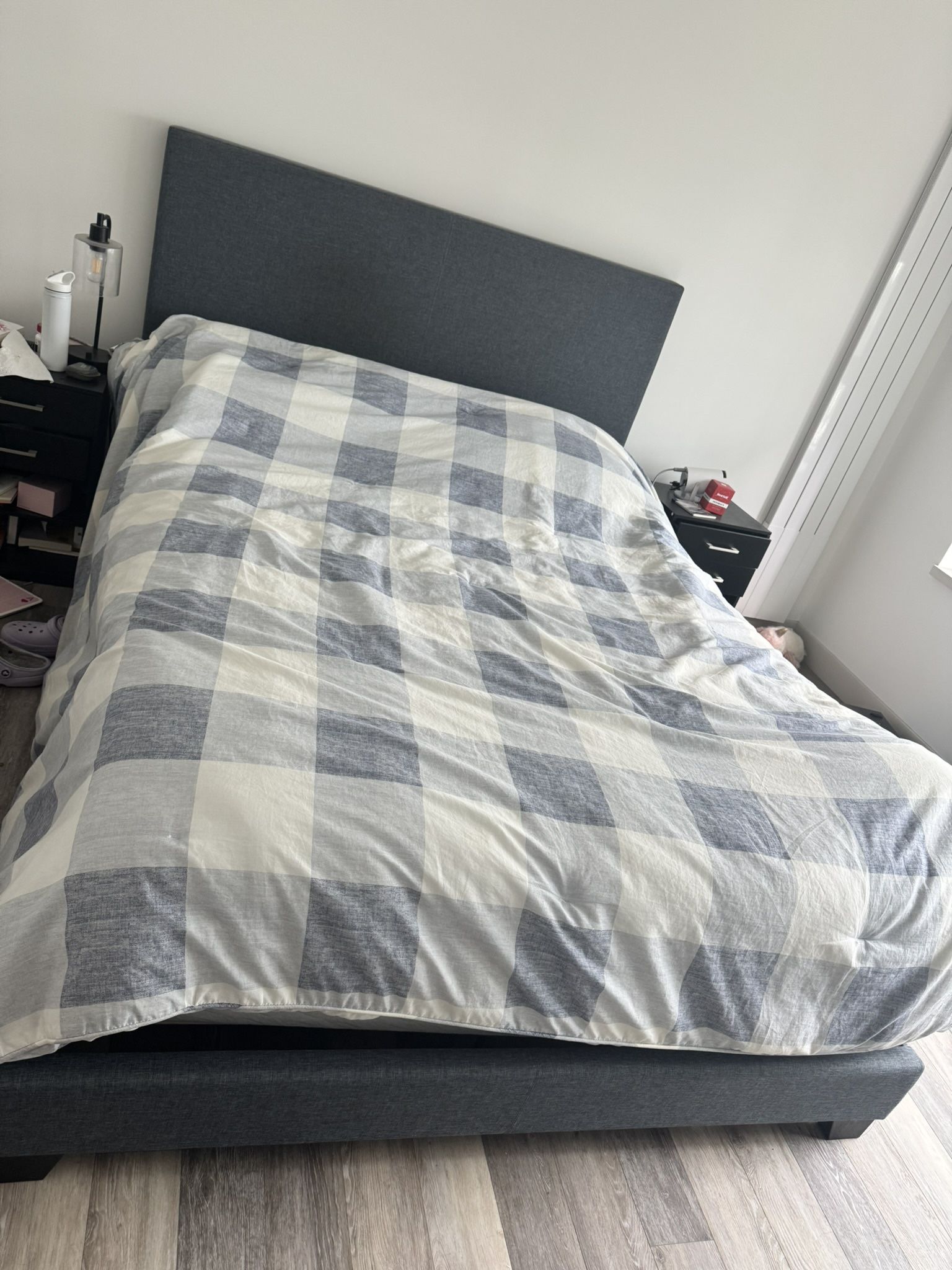 Grey Queen Bed Frame