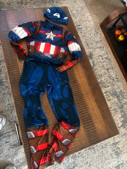 Captain America Kids Halloween Costume