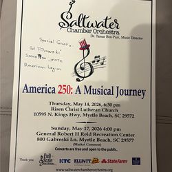 Free concert to honor 250 years of America!