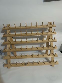 Standing spool racks