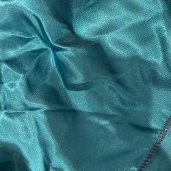 1 Green Satin Drape! Great For Weddings/parties