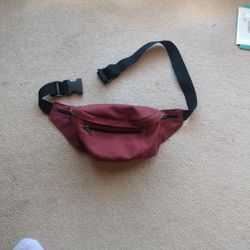 Burgundy Fanny Pack