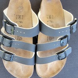 birkenstock birkis womens sandals size 37 6-6.5 