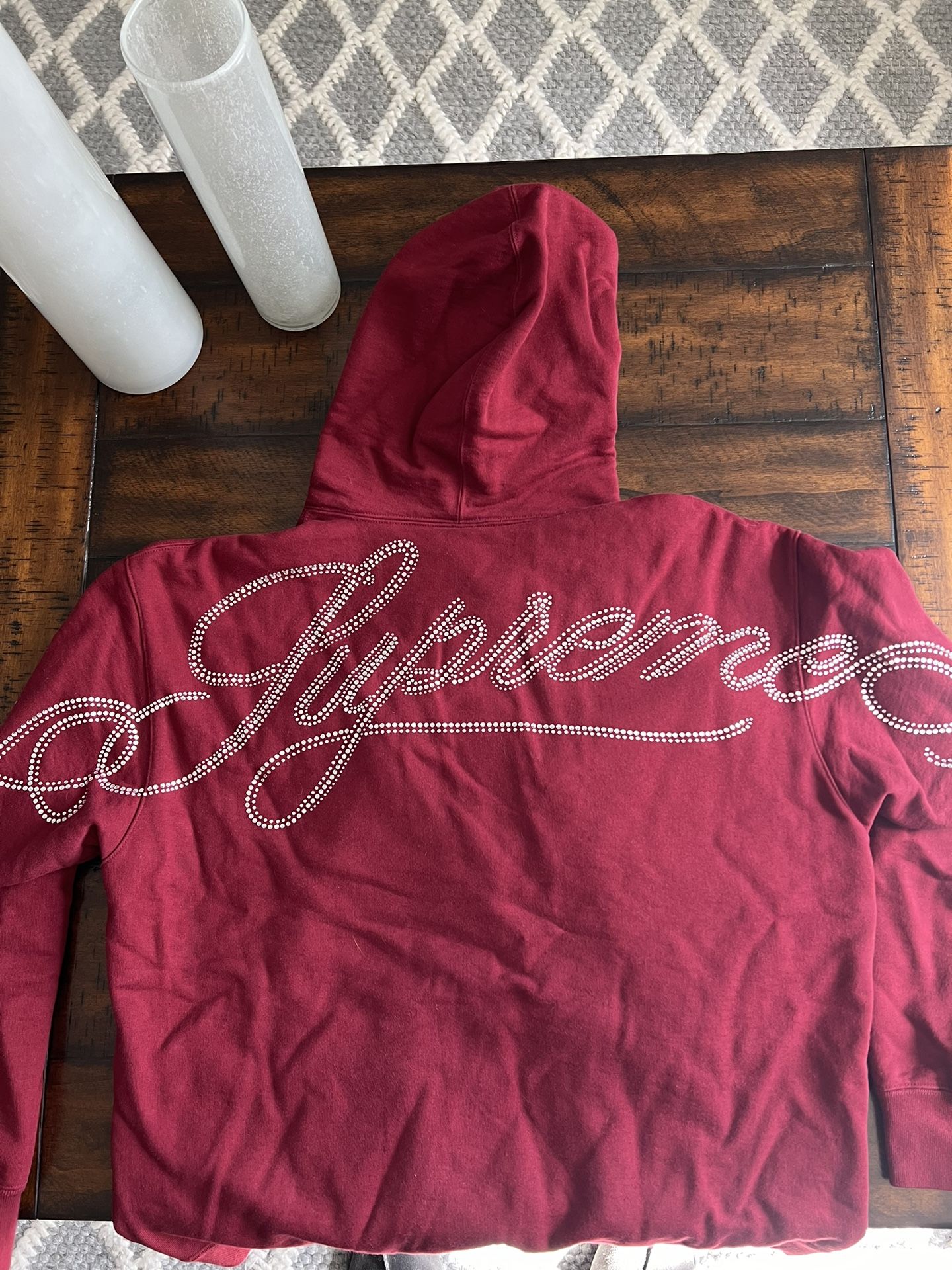 Supreme Rhinestone Hoodie