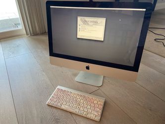 2009 Apple iMac A1311 21.5" intel core duo 3.06GHz 4GB RAM with MAC KEYBOARD