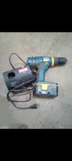 Ryobi 18 volt drill