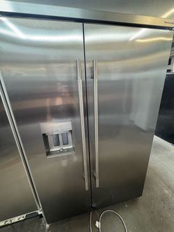 48”KITCHENAID SIDE BY SIDE BUILT IN 2025