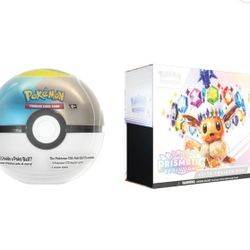 Prismatic ETB + Moon Ball Bundle