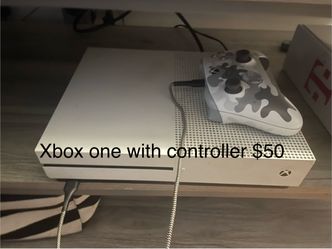 Xbox one with controller