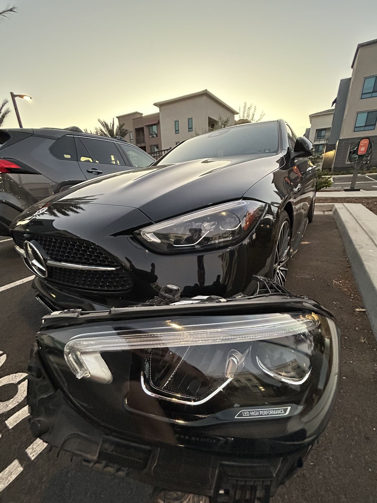 W206 Mercedes Benz c300 AMG Line Left headlight